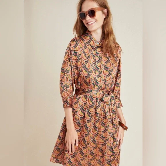 Eva Franco Multicolor High Low Dress - Picture 5 of 16